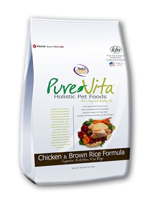 PURE VITA CHICKEN BROWN RICE 5#