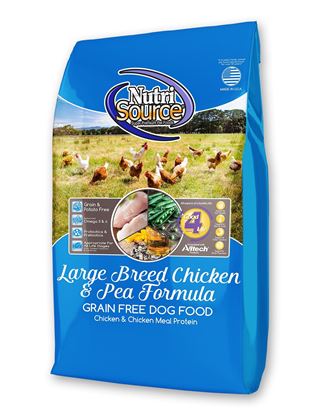 NUTRISOURCE GRAIN FREE LARGE BREED CHICKEN 30#